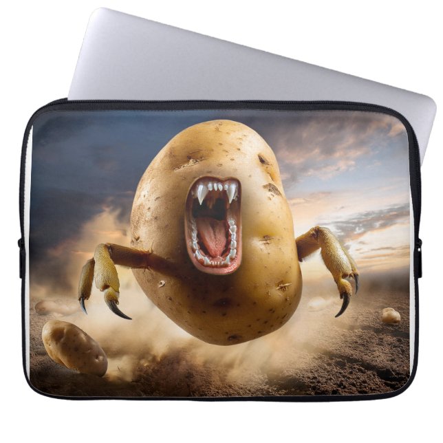 Capa Para Notebook Atacar Tater Em Movimento (Frente)
