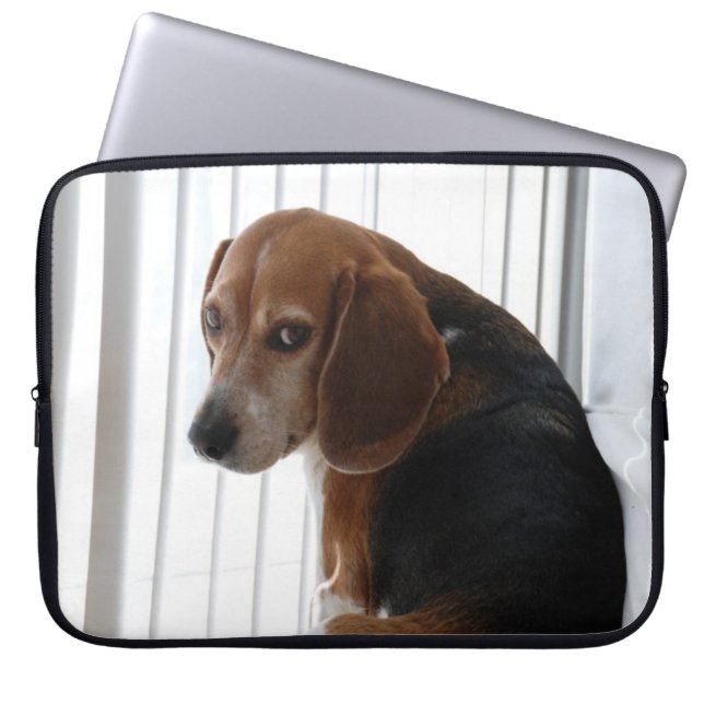 Capa Para Notebook atitude do beagle (Frente)