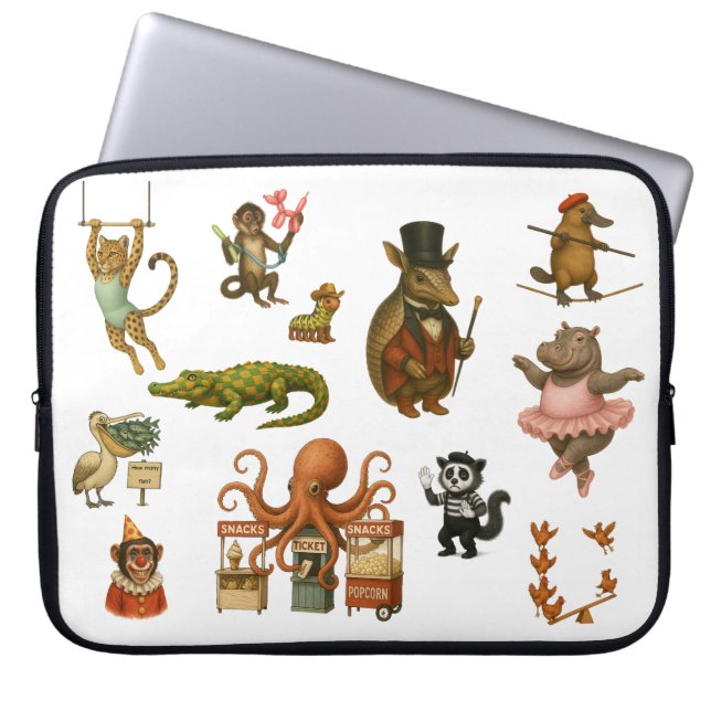Capa Para Notebook Atos do Circo Dingaling Bros (Frente)