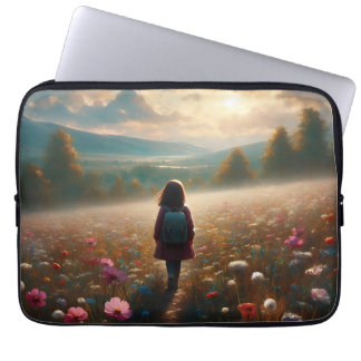 Capa Para Notebook Através dos Blossoms - Caminho de Aventuros