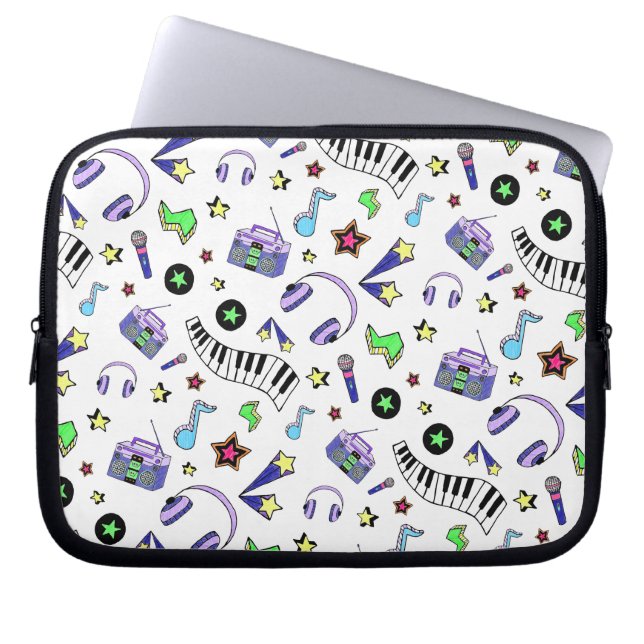 Capa Para Notebook Aumente a música (Frente)