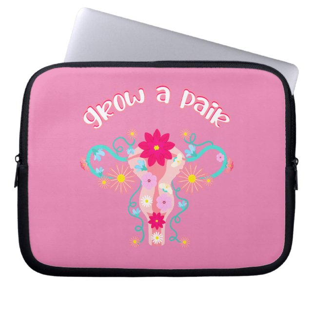 Capa Para Notebook Aumente um par - Feministas Responsáveis pelos Dir (Frente)