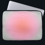 Capa Para Notebook Aura Minimalista de Gradação Pastel<br><div class="desc">Design de gradiente - efeito aura - cores pastel: cor rosa-claro-claro-claro,  verde,  gradiente laranja.</div>