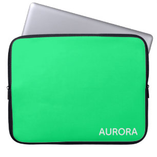 Capa Para Notebook Aurora green color name