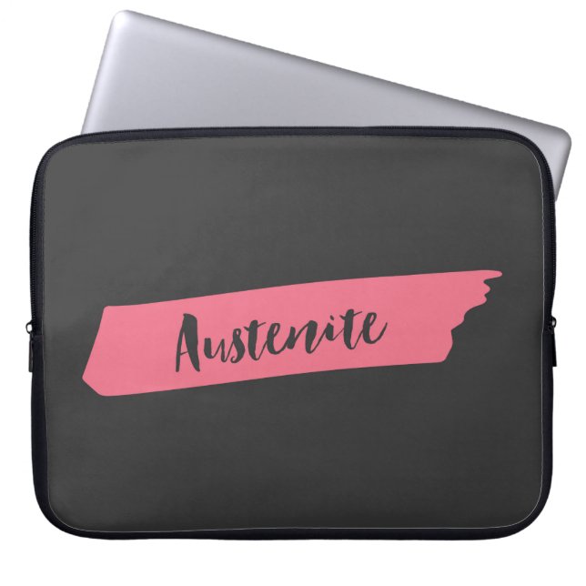 Capa Para Notebook Austenite Pincel Rosa (Frente)