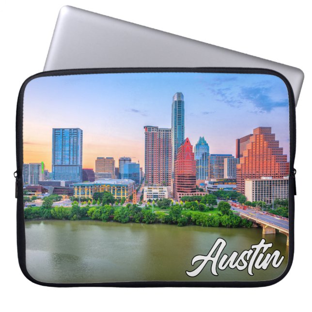 Capa Para Notebook Austin, Texas, Estados Unidos (Frente)
