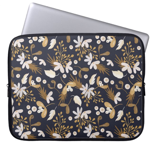 Capa Para Notebook Autumn Evening Bloom (Frente)