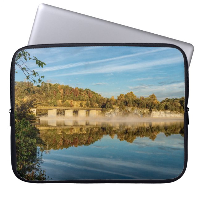 Capa Para Notebook Autumn Glow Lake Springfield (Frente)