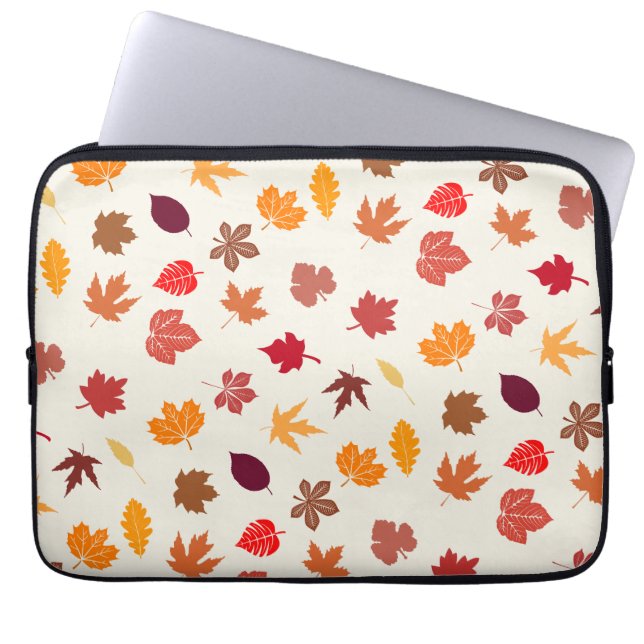 Capa Para Notebook Autumn Vibes Cai Folhas (Frente)