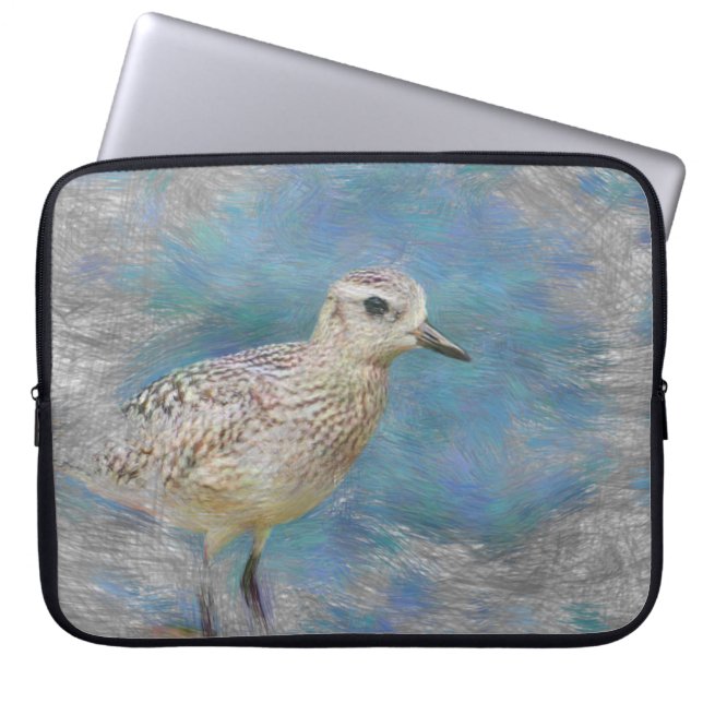 Capa Para Notebook ave pequena de animal artístico (Frente)