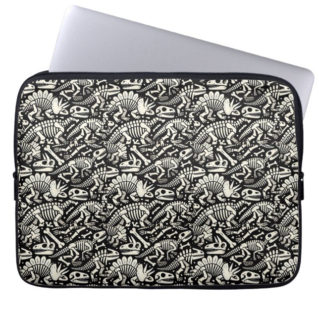 Capa Para Notebook Aventura de Osso Dinossauro (Frente)