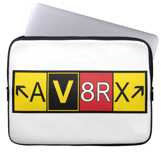 Capa Para Notebook Aviatrix - AV8RX (Frente)