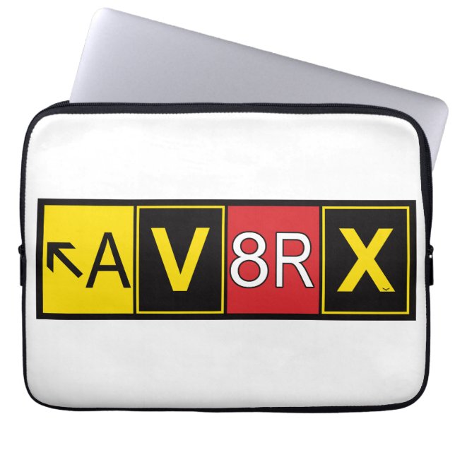 Capa Para Notebook Aviatrix - AV8RX (Frente)