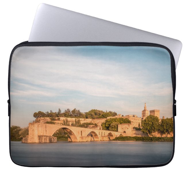 Capa Para Notebook Avignon Bridge França (Frente)