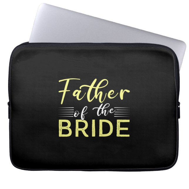 Capa Para Notebook Avô Gift | Pai Da Noiva (Frente)