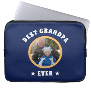 Capa Para Notebook Avô Personalizado Melhor de Todos os Tempos com Fo