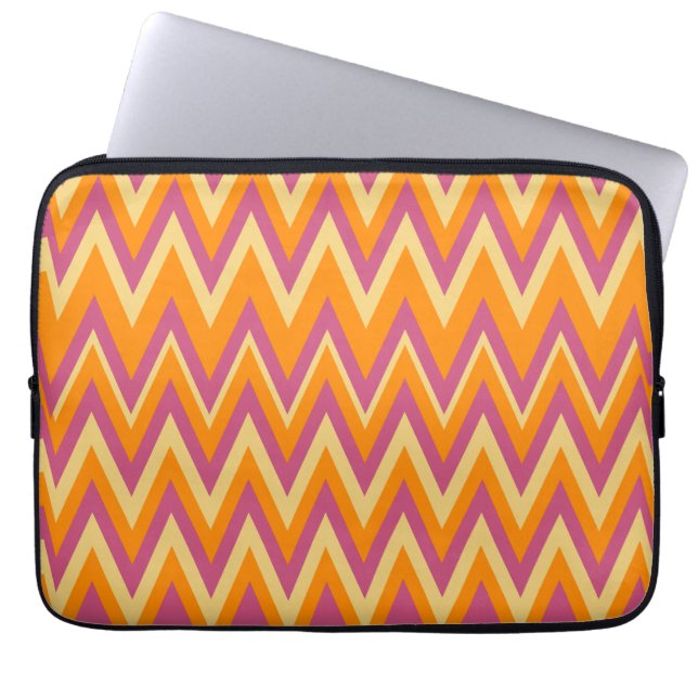 Capa Para Notebook Aztec Tribal ZigZag (Frente)