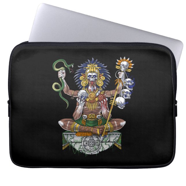 Capa Para Notebook Aztec Warrior Shaman (Frente)