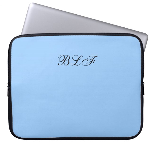 CAPA PARA NOTEBOOK AZUL CHIQUE DO LAPTOP SLEEVE-SOLID 153 (Frente)