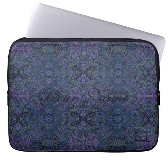 Capa Para Notebook Azul cigano HAMbyWG (Frente)
