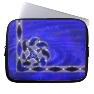 Capa Para Notebook Azul como a bolsa de laptop do mar