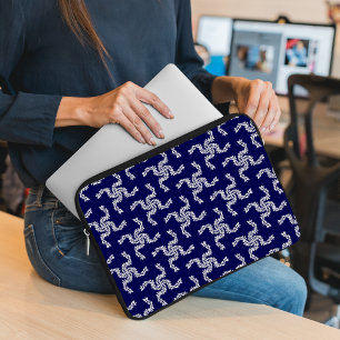 Capa Para Notebook Azul de Natal, decoração de Natal, Natal