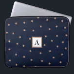 Capa Para Notebook Azul escuro e cor-de-rosa Dourada, cor-de-rosa, es<br><div class="desc">Design personalizado</div>