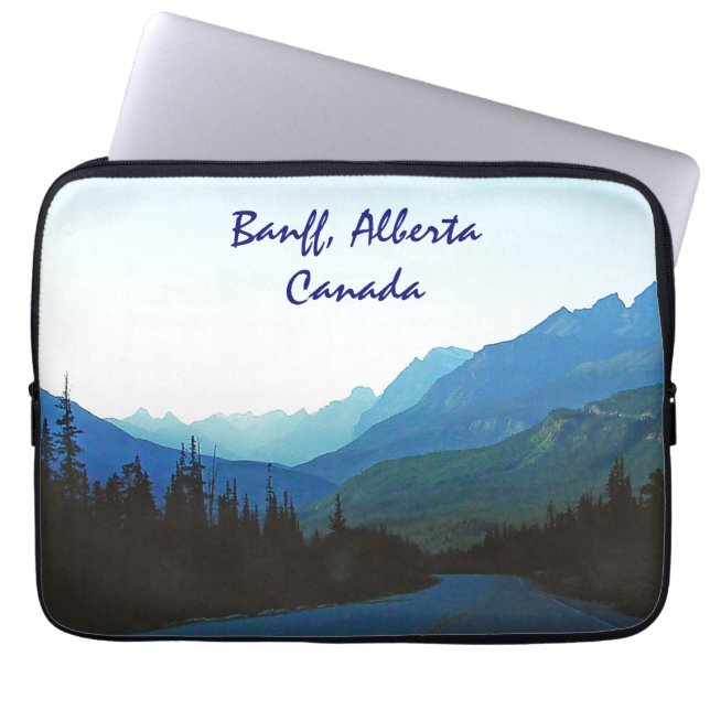 Capa Para Notebook Azul-Jasper-Banff (Frente)