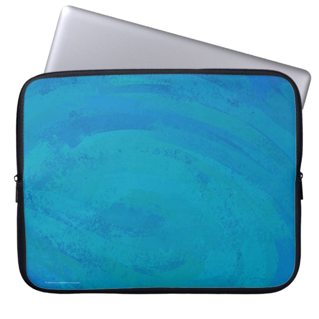 Capa Para Notebook Azul Oceano (Frente)