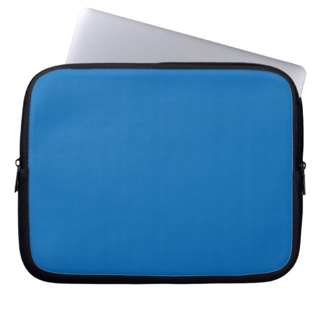 Capa Para Notebook Azul Sólido (Frente)