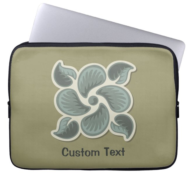 Capa Para Notebook Azulejo Deco 2 (Frente)