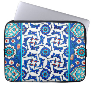 Capa Para Notebook azulejo do iznik