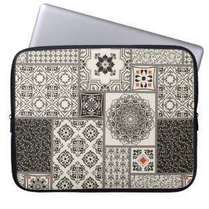 Capa Para Notebook Azulejo sem falhas com o Islã, árabe, indiano