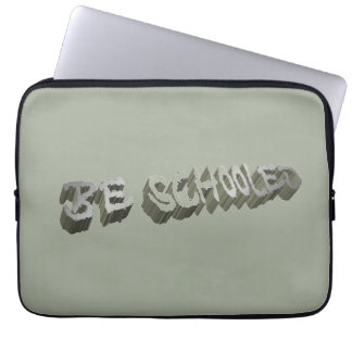 Capa Para Notebook B. Cinzas escolares — Branco