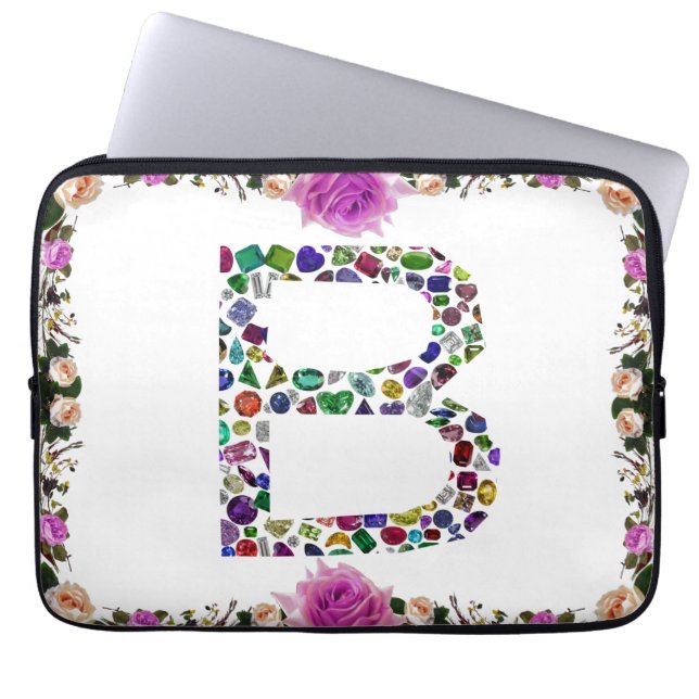 Capa Para Notebook B Gemstone inicial (Frente)