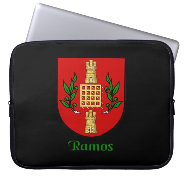 Capa Para Notebook Bag de Eletrônicos blindados da família Ramos (Frente)