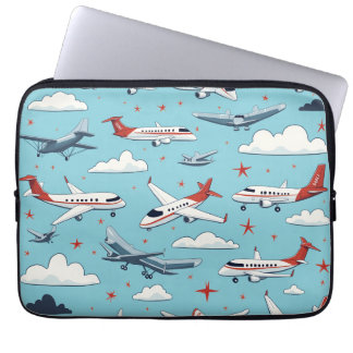 Capa Para Notebook Bag de Eletrônicos de avião