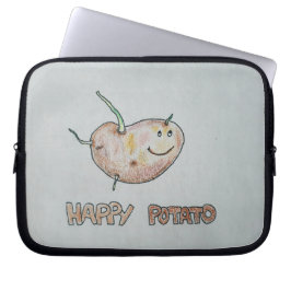 Capa Para Notebook Bag de Eletrônicos de Batata Feliz