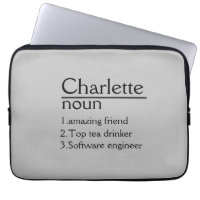 Bag de Eletrônicos de definição de nome personaliz