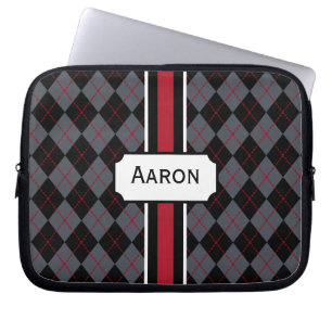 Capa Para Notebook Bag de Laptop Argyle Personalizada