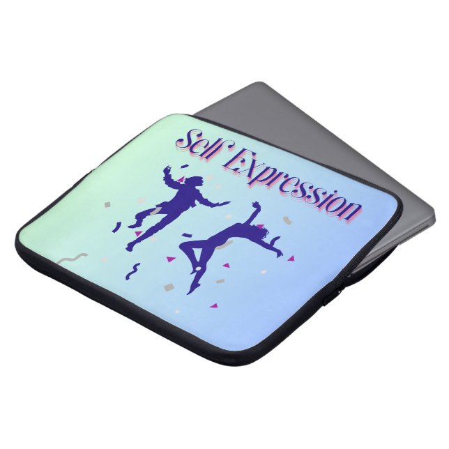 Capa Para Notebook Bag Eletrônicos de Expressão Automática (Frente Topo)