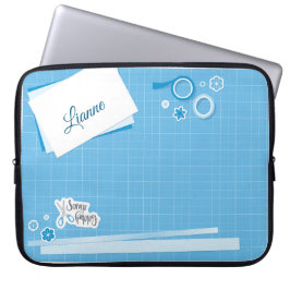 Capa Para Notebook Bag iPad do Neoprene Feliz