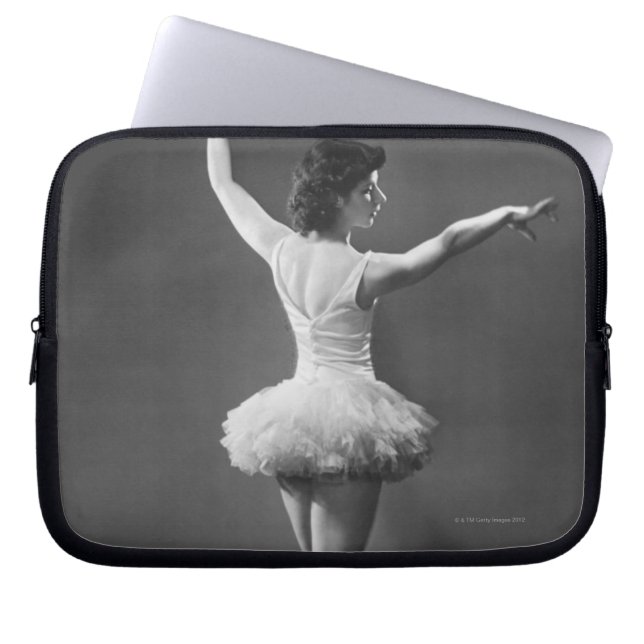 Capa Para Notebook Bailarina no tutu (Frente)