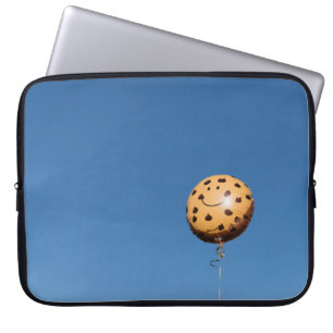 Capa Para Notebook Balão preto e marrom