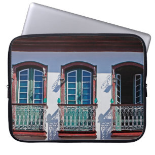 Capa Para Notebook Balcões na fachada em Diamantina, Minas Gerais, B