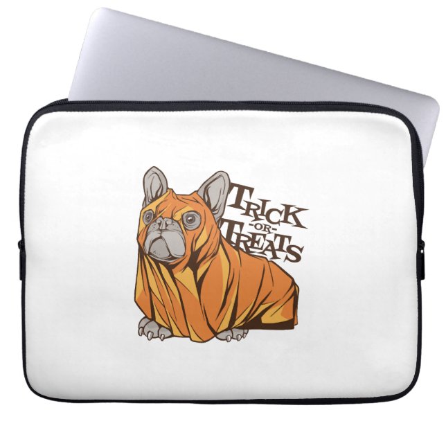 Capa Para Notebook Baldes de Halloween (Frente)