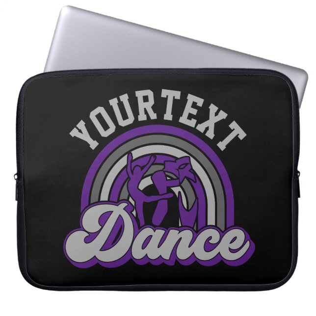 Capa Para Notebook Balé Dancer ADD TEXT Classic Dance Executor (Frente)