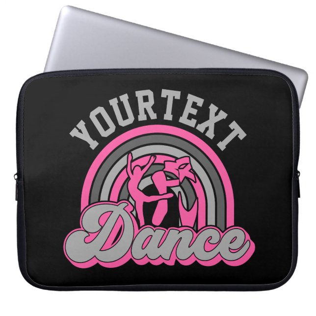 Capa Para Notebook Balé Dancer ADD TEXT Classic Dance Executor (Frente)