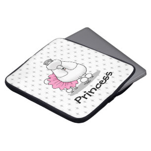 Capa Para Notebook Balé Engraçado Ballerina Princess Poodle Dog (bran