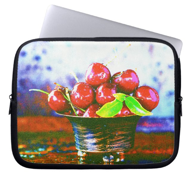 Capa Para Notebook "Ball Of Cherries Fruta" Foto Bela. Compre agora (Frente)